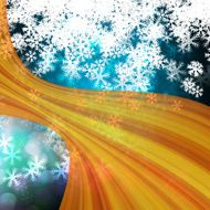 Winter delightful snowfall background N97