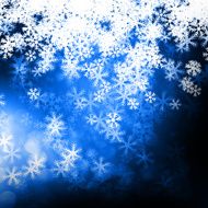 Winter delightful snowfall background N98