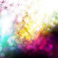 Winter delightful snowfall background N110