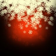 Winter delightful snowfall background N112