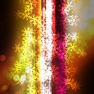 Winter delightful snowfall background N115