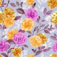 Vivid repeating floral N14