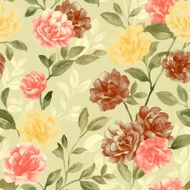 Vivid repeating floral N15