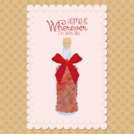Cute Love Or Saint Valentine Card Template Editable N8