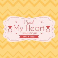 Cute Love Or Saint Valentine Card Template Editable N10