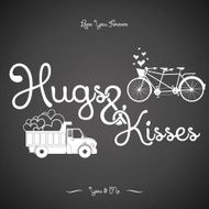Cute Love Or Saint Valentine Card Template Editable N16