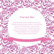 Elegant pink roses N10
