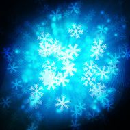 Winter delightful snowfall background N123