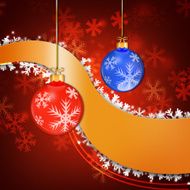 winter holiday christmas balls background N4