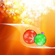winter holiday christmas balls background N6