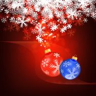 winter holiday christmas balls background N7