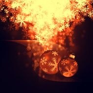 winter holiday christmas balls background N8