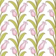 Seamless floral background N307