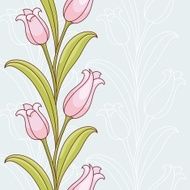 Invitation card with flowers N15