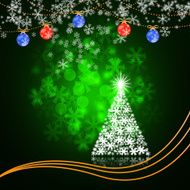 winter holiday christmas balls background N10