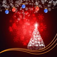 winter holiday christmas balls background N11