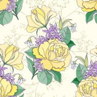 flower seamless pattern N32