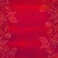 Abstract background with flowers in vintage style N30