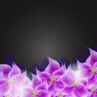 Stylish Floral Background Vector Illustration N2