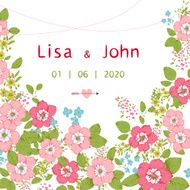 wedding invitation N81