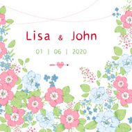 wedding invitation N85