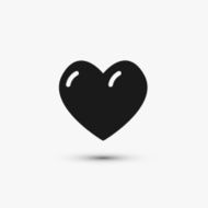 Vector black web icon on white background Eps10 N27