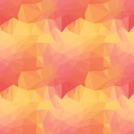 seamless orange triangle
