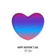 Happy Valentine&#039;s Day lettering Greeting Card N2