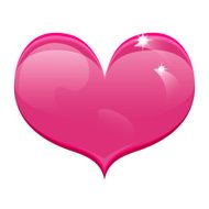 Pink Heart Valentine&#039;s Day