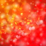 heart shaped bokeh background N2