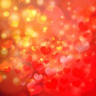 heart shaped bokeh background N4