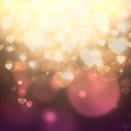 heart shaped bokeh background N7