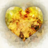 autumn background triangle design vector illustration