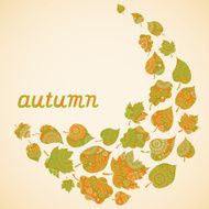 Bright autumn concept background N4