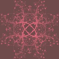 Decorative floral background with flowers N14