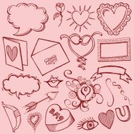 Valentines Day Doodles