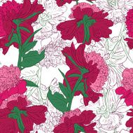 Vector seamless floral pattern N288