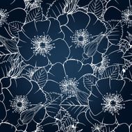 Seamless Floral Pattern N1409