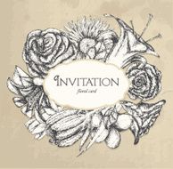 Vintage invitation N2