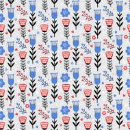 Seamless Floral Pattern N1412