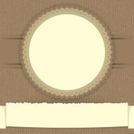 Circle and vintage background 002