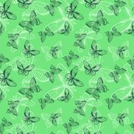Butterflies Seamless Pattern N14