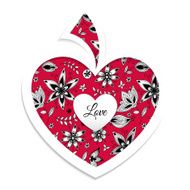Valentine&#039;s day card with heart N7