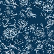 flower seamless pattern N33