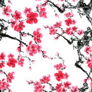 flower seamless pattern N34