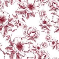 flower seamless pattern N35