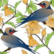Birds seamless pattern N13