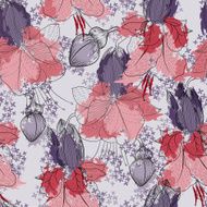 floral seamless pattern N607