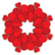 Hearts Wreath