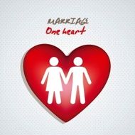 heart with Silhouettes